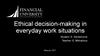 Ethical decision-making in everyday work situations. (Part 2)