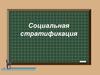 Социальная стратификация