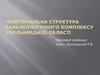 Територіальна структура бальнеологічного комплексу Хмельницької області