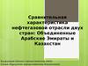 Сравнительная характеристика нефтегазовой отрасли двух стран: Объединенные Арабские Эмираты и Казахстан