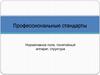 Профессиональные стандарты. Нормативное поле, понятийный аппарат, структура