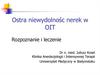 Ostra niewydolnośc nerek w OIT