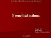 Bronchial asthma
