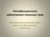 Неинфекционные заболевания газонных трав. Методы восстановления трав после неинфекционного поражения