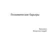Геохимические барьеры