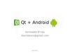 Qt + Android