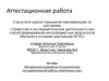 Аттестационная работа. Методическая разработка по выполнению исследовательской работы, практикума
