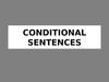 Conditional sentences