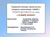 Городской конкурс проектов для младших школьников «ШАНС». Проект на тему: «В мире кукол»