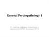 General Psychopathology