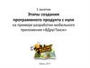 Этапы создания программного продукта с нуля на примере разработки мобильного приложения «ВДругТакси»