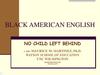 Black american english