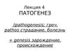 Лекция 4. Учение о патогенезе