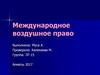 Международное воздушное право