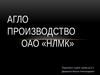 Агломерационное производство ОАО «НЛМК»