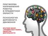 Платформа направлений работы в предметной области психологии дорожного движения