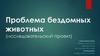 Проблема бездомных животных