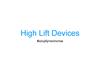 High Lift Devices