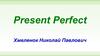 Present perfect