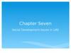 Social development issues in UAE. (Chapter 7)
