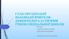 Стан організації взаємодії вчителя-дефектолога з сім'ями учнів спеціальної школи