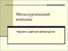 Металлургический комплекс. Черная и цветная металлургия