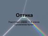 Понятие оптики