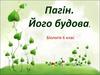 Пагін, будова, основні функції. (6 клас)