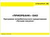 Программа потребительского кредитования «Лучшие покупки». "Приорбанк" ОАО