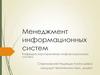 Менеджмент информационных систем