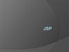 Основные идеи JSP