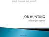 Job Hunting