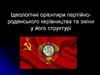 Ідеологічні орієнтири партійно-родянського керівництва та зміни у його структурі