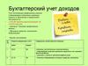 Бухгалтерский учет доходов и расходов