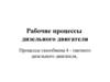 Рабочие процессы дизельного двигателя