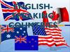 English-speaking countries