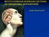 Вегетативная нервная система и синдромы поражения