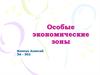 Особые экономические зоны