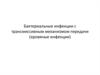 Бактериальные инфекции с трансмиссивным механизмом передачи (кровяные инфекции)