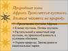 Природные зоны Африки.Тропические пустыни. Влияние человека на природу