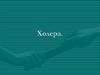 Холера: этиология, эпидемиология, патогенез