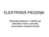 Elektriska piedzina. (№1)
