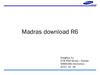 Madras download manual