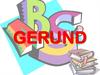 Герундій. Вживання герундія
