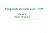 Componente şi circuite pasive - CCP. (Cursul 2)