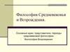 Философия Средневековья и Возрождения