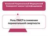 Роль ПМСП в снижении перинатальной смертности