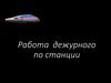 Виды профессиональной деятельности дежурного по станции. Производственная практика