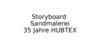 Storyboard sandmalerei. 35 jahre HUBTEX