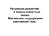 Регуляция движений и тонуса скелетных мышц. Механизмы поддержания равновесие тела